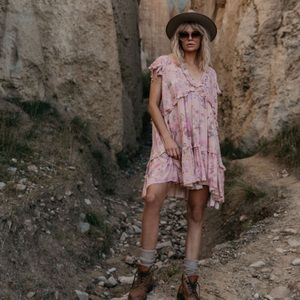 Spell & The Gypsy Collective Dresses - Spell Wild Bloom Mini Dress Spell & The Gypsy Collective Dresses - Spell Wild Bloom Mini Dress